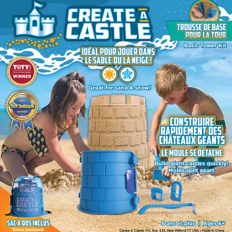 Créer Un Kit Château De Sable Et De Neige De Château - Tour De Base