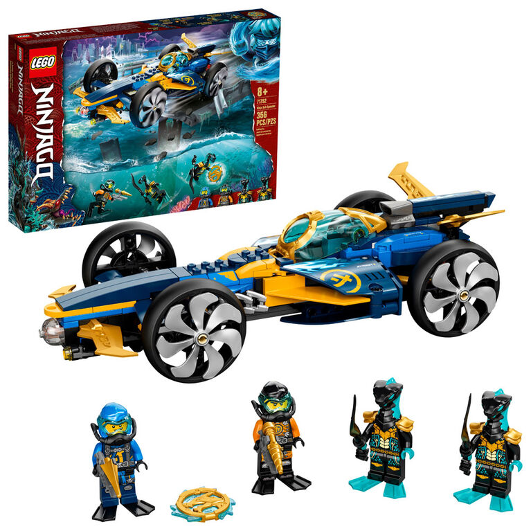 LEGO Ninjago Le bolide sous-marin ninja 71752 (356 pièces)