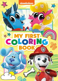 Nickelodeon: My First Coloring Book (Nickelodeon) - Édition anglaise