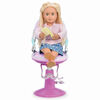 Sitting Pretty Salon Chair, Our Generation, Ensemble de coiffure pour poupées de 18 po - violet