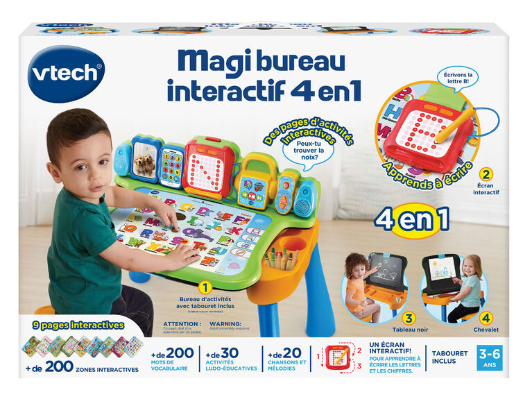 VTech - Magi bureau interactif 4 en 1 - Édition française