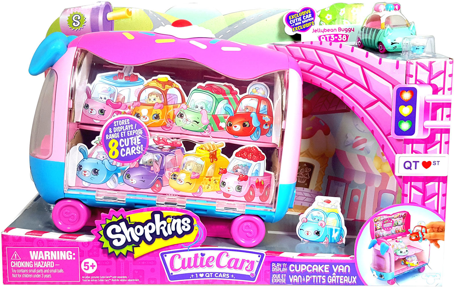 shopkins cutie cars cupcake van