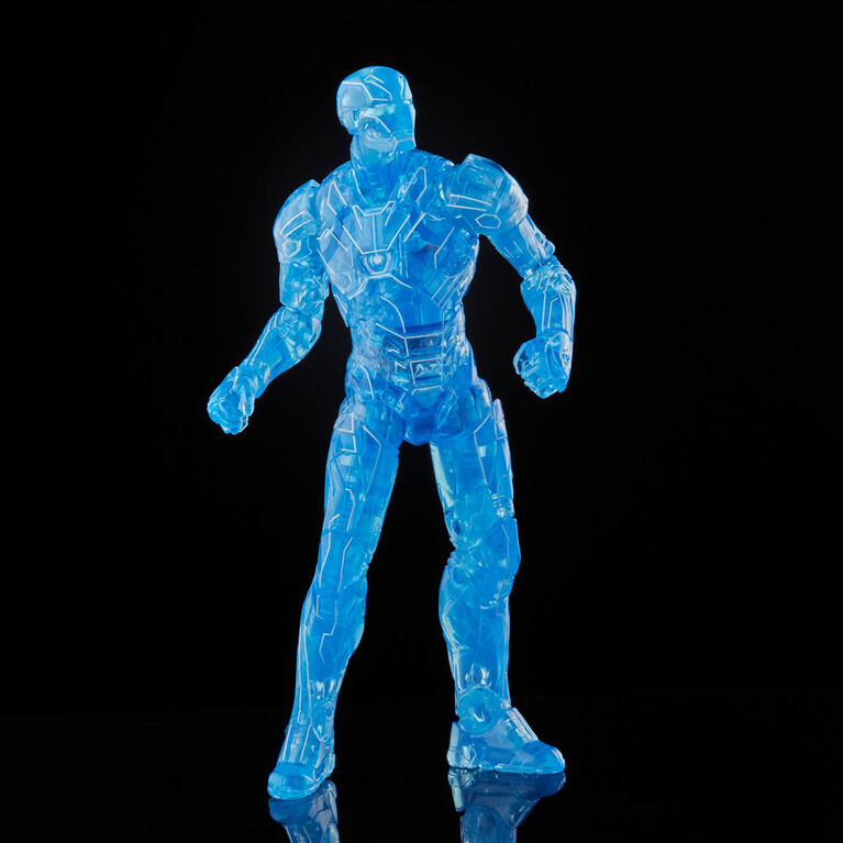 Hasbro Marvel Legends Series Hologram Iron Man Action Figure Build-a-Figure