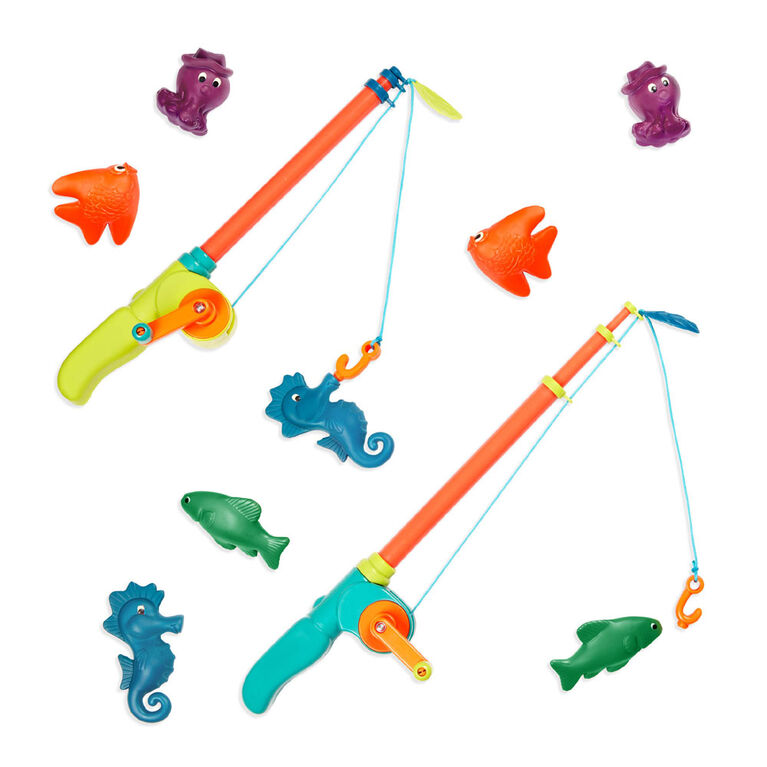 B. toys Ensemble de pêche à couleur changeante