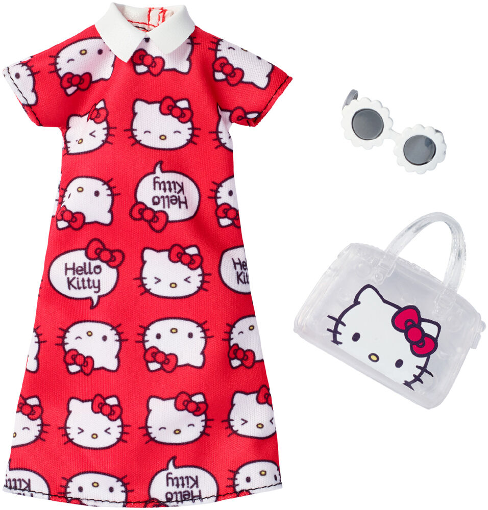 Barbie Hello Kitty Red Dress Fashion Pack Toys R Us Canada
