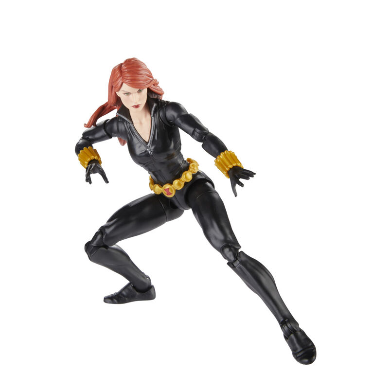 Hasbro Marvel Legends Series, figurine de collection de 15 cm Black Widow Avengers 60e anniversaire - Notre exclusivité