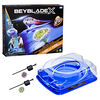 Beyblade X Drop Attack Battle Set with Beystadium Arena, 2 Right-Spinning Takara Tomy Tops, 2 Launchers, Battling Tops Game Toys