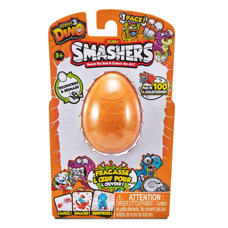 Zuru Smashers Series 3 Dino Smashball 1Pk