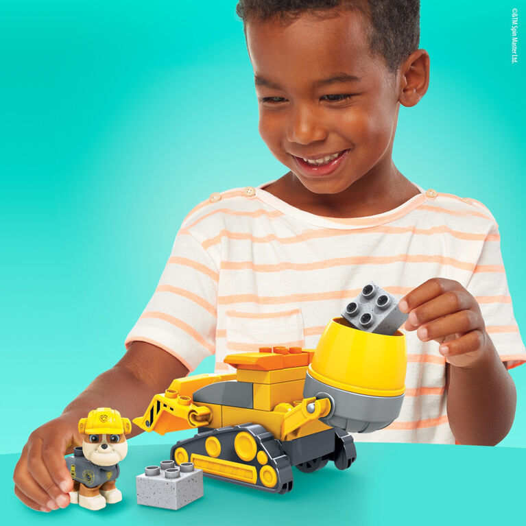 Mega Bloks PAW Patrol Rubble's City Construction Truck