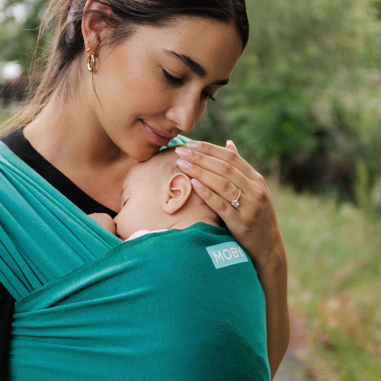 MOBY - Evolution Wrap Baby Carrier - Emerald