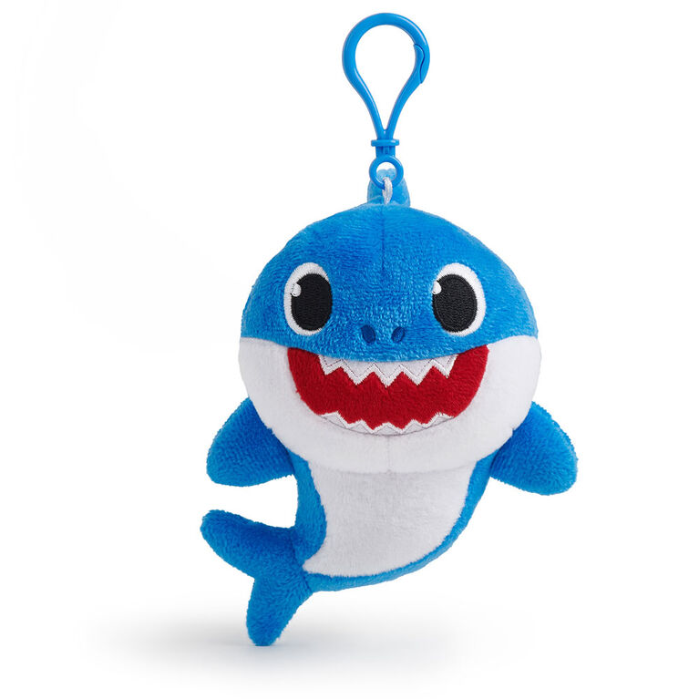 WowWee Pinkfong Baby Shark Plush Clips - Daddy Shark