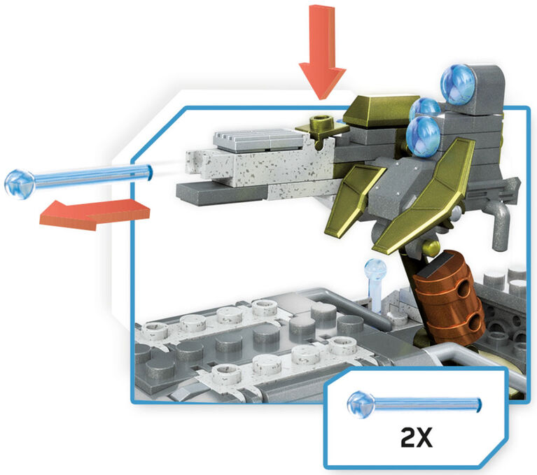 Mega Construx Halo Forgehog vs Banished Goliath Set