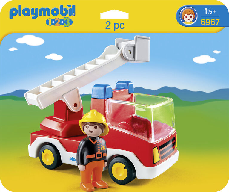 Camion de pompier avec échelle pivotante - pla6967 Playmobil