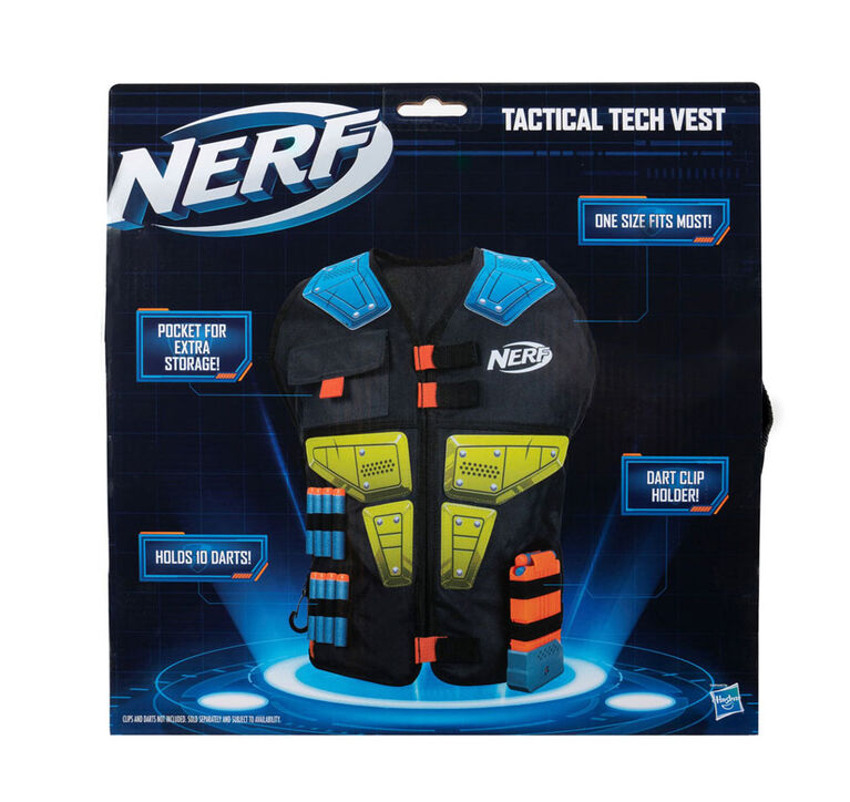 Nerf - elite gilet tactique, jeux exterieurs et sports