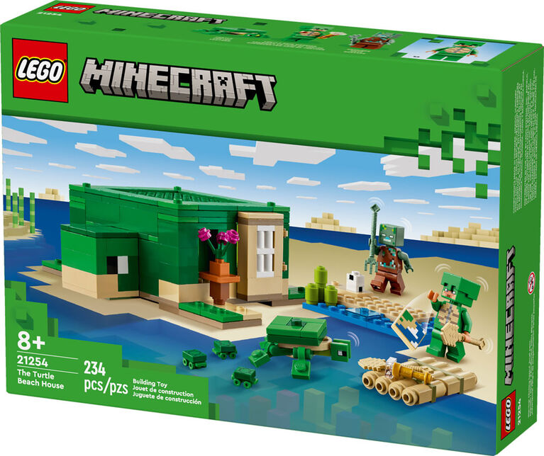LEGO Minecraft The Turtle Beach House Construction Toy 21254
