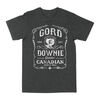 Gord Downie- Authentique Canadien- noir chemise- X grete