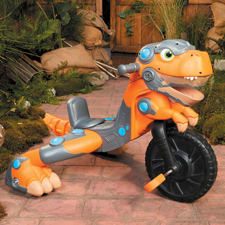 ricycle Dino qui dévore Little Tikes, trotteur dinosaure interactif pour les enfants de 3 ans et +