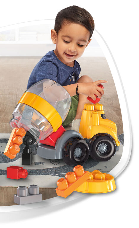 Mega Bloks CAT Cement Mixer