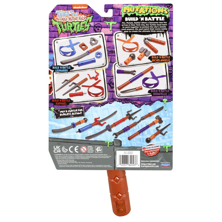 Tales of Teenage Mutant Ninja Turtles: Mutations Build N Battle - Nunchuks Michelangelo jeu de rôle de base