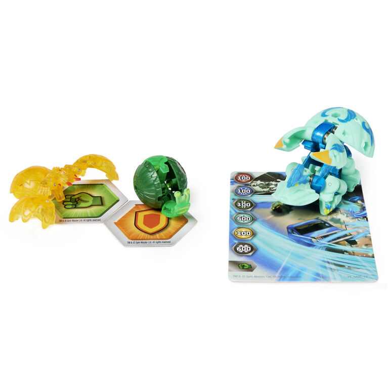 Bakugan Evolutions, Colossus with Nano Sludgem and Widow Platinum Power Up Pack
