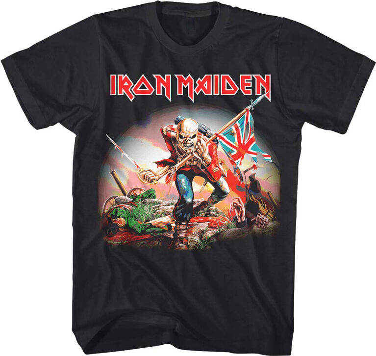 Iron Maiden- Trooper- noir chemise-petit