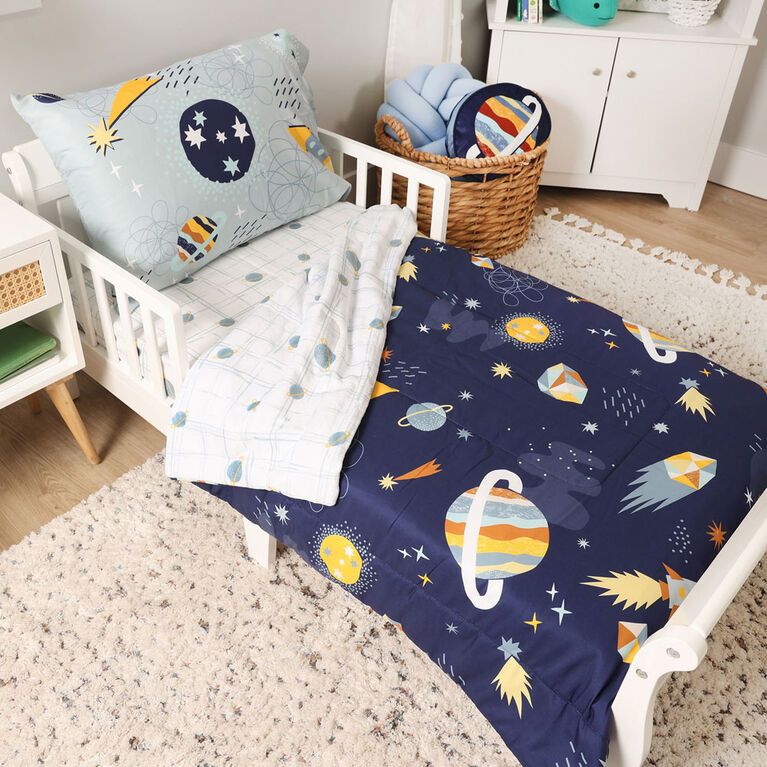 Parure de lit pour tout-petit de 3 pièces, Espace