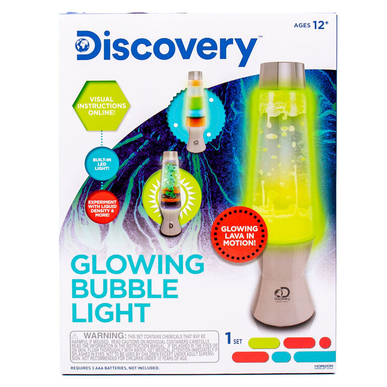Discovery Lampe À bulles d'huiles