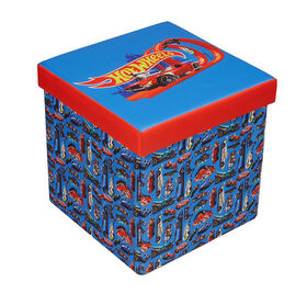 Mattell 15" Storage Cube Hot Wheels