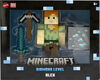 Minecraft - Niveau Diamant - Figurine articulée - Alex, 13,87 cm