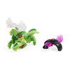 Bakugan Evolutions, Blitz Fox and Stingzer Battle Strike Pack, Includes 6 Bakugan Action Figures, 9 Trading Cards and 8 BakuCores