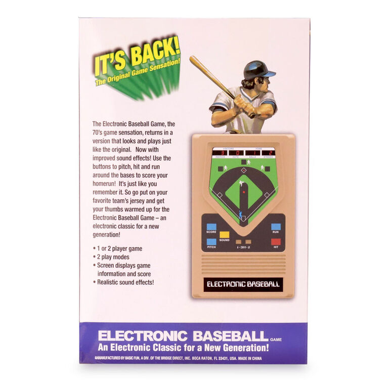 Jeu électronique Mattel Classic Baseball