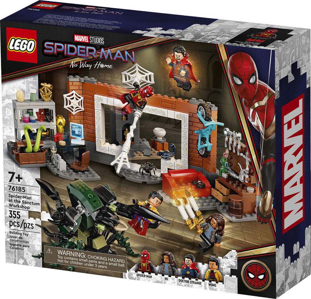 LEGO Super Heroes Spider Man at the Sanctum Workshop 76185 355 pieces
