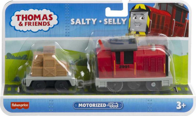 Thomas and Friends Salty Toy Train, Motorized Engine with Cargo for Preschool Kids