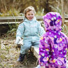 Vestes de Pluie Doublées en Polaire pour Enfants | Forêt Mentholée - 5T (5-6A)