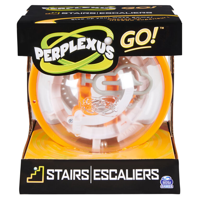 Perplexus GO! Stairs, Compact Challenging Puzzle Maze Skill Game