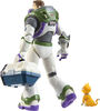 Disney and Pixar Lightyear Alpha Class Buzz Lightyear and Sox Figures