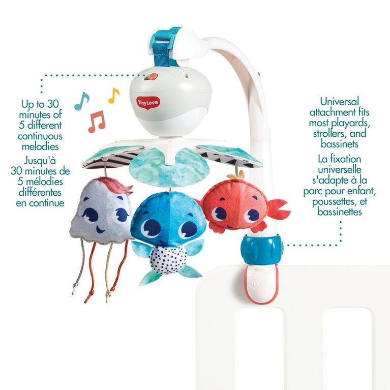 Tiny Love Take Along 3 in 1 Mobile - Treasure The Ocean Collection
