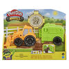 Play-Doh Wheels Tracteur de ferme, jouet pour enfants avec moule de remorque
