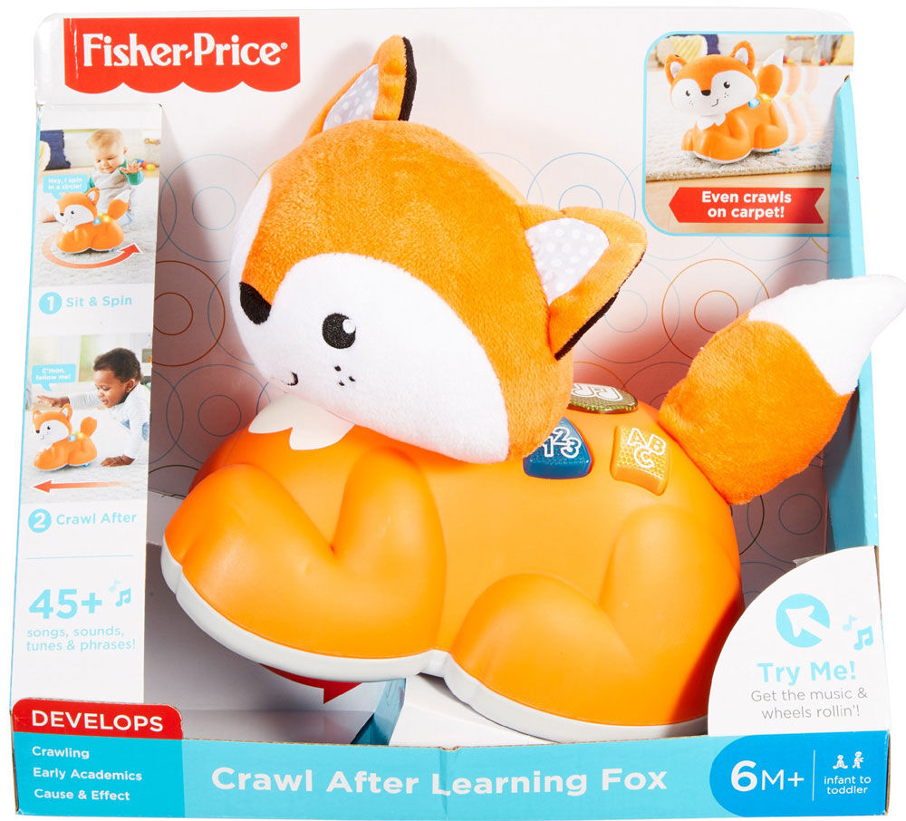 fisher price crawl fox