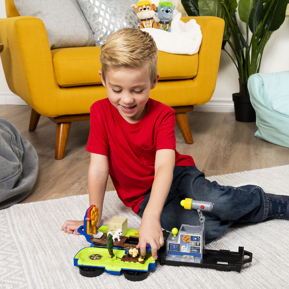 paw patrol chase's ride rescue transforming playset