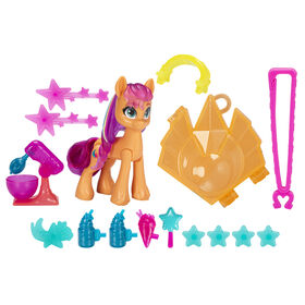 My Little Pony: Make Your Mark Toy Cutie Mark Magic Sunny Starscout - 3-Inch Hoof to Heart Pony with Surprise Accessories
