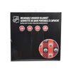 NHL Edmonton Oilers Oversized Wearable Sherpa Hooded Blanket, One Size Fits Most