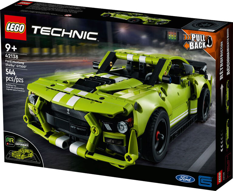 LEGO Technic Ford Mustang Shelby GT500 42138 Ensemble de construction de modèle (544 pièces)