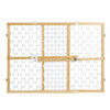 North States Quick-Fit Oval Mesh Gate - Natural/White