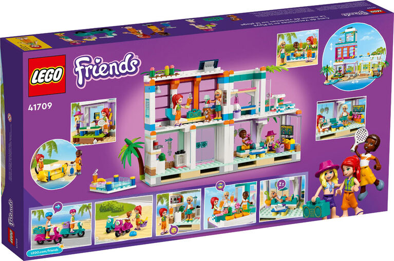 LEGO Friends La maison de vacances sur la plage 41709 Ensemble de construction (686 pièces)