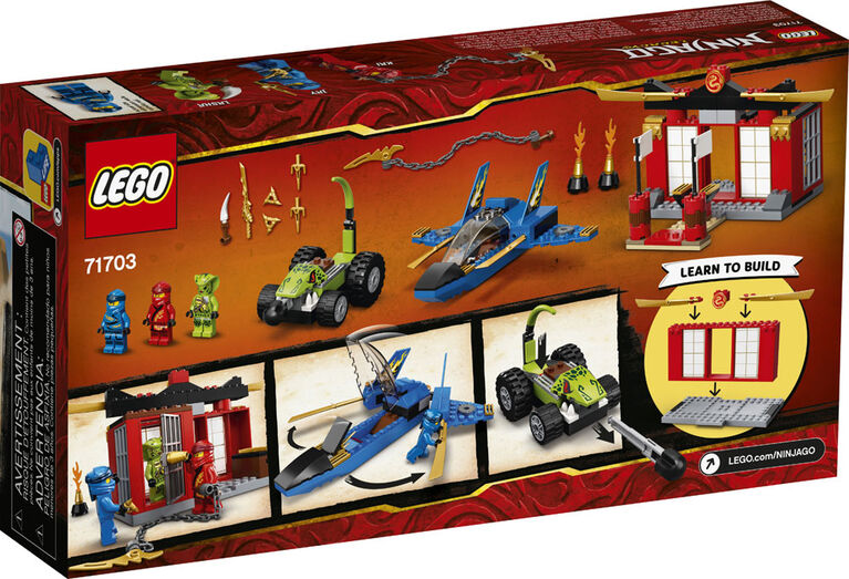 LEGO Ninjago Le combat du supersonique 71703 - Édition française (165 pièces)