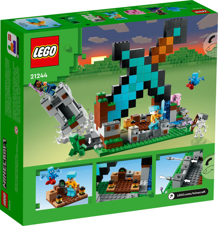 Construis une épée LEGO Minecraft – Idées de construction (version  anglaise)
