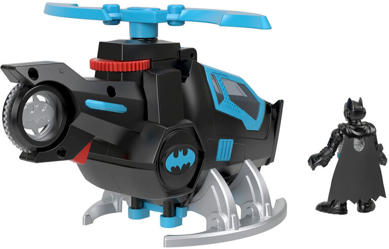 Fisher-Price Imaginext DC Super Friends Batcopter, Batman Toy