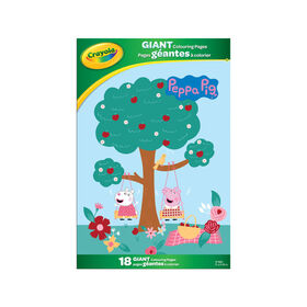 Crayola Giant Colouring Pages, Peppa Pig