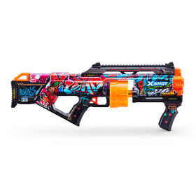 Zuru X-Shot Skins Last Stand Dart Blaster - Graffiti (16 Darts)